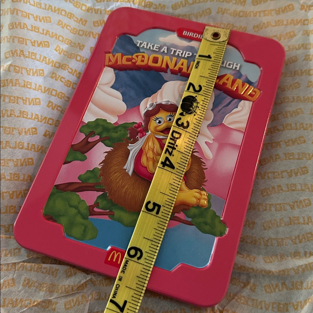 McDonald's McDonaldland Birdie Tin Set NEW collectible stickers postcards etc - Picture 4 of 8